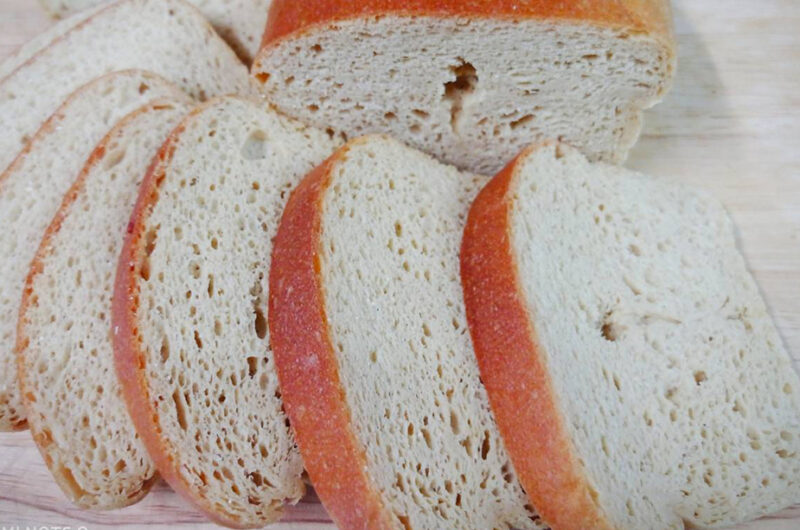 ขนมปังคีโต-สูตรยีสต์ ใช้เครื่องทำขนมปัง